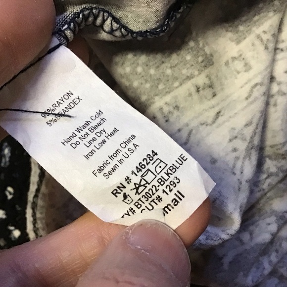 Vintage Havana boho lace trimmed top - Picture 3 of 9